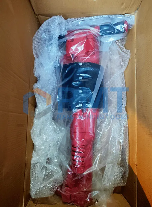 Industrial pneumatic breaker RMT 117 L for quarry and plant maintenance